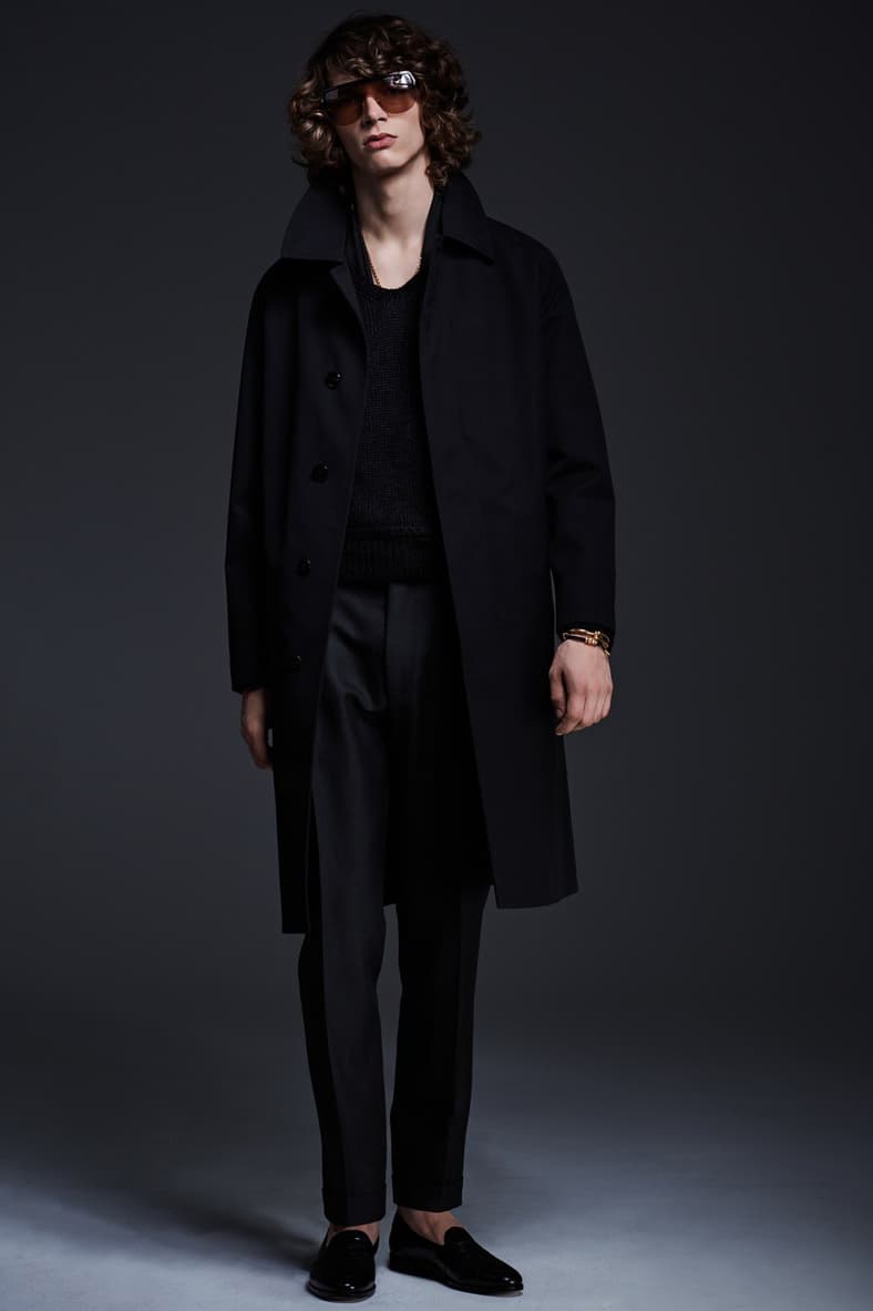 Tom Ford 2017 Spring/Summer Collection lookbook suits slim fit pants jackets