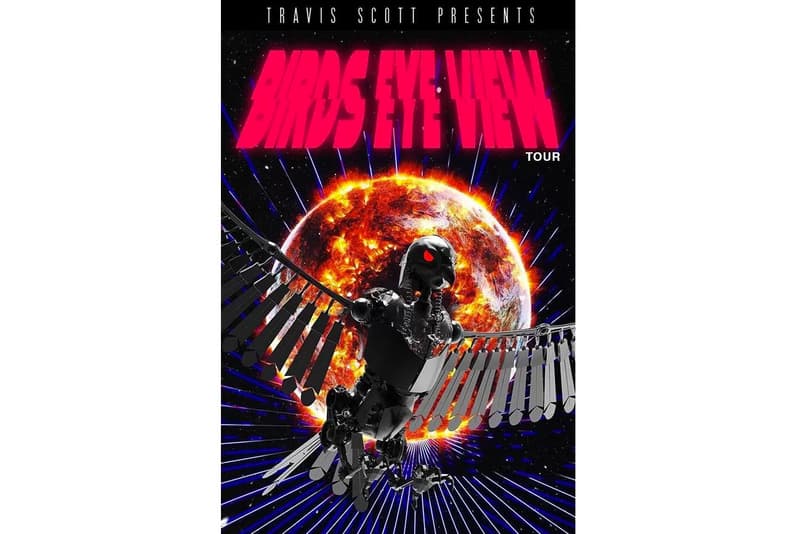 Travis Scott Birds Eye View Tour Dates and Cities Announced