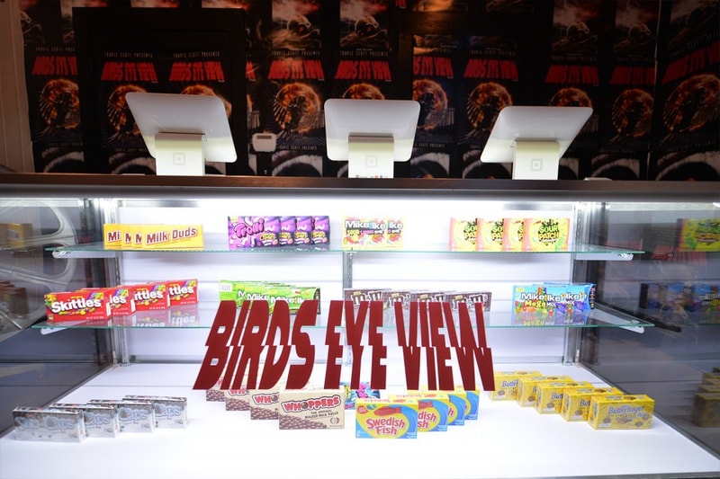 Travis Scott SXSW BIRDS EYE VIEW Pop Up Shop
