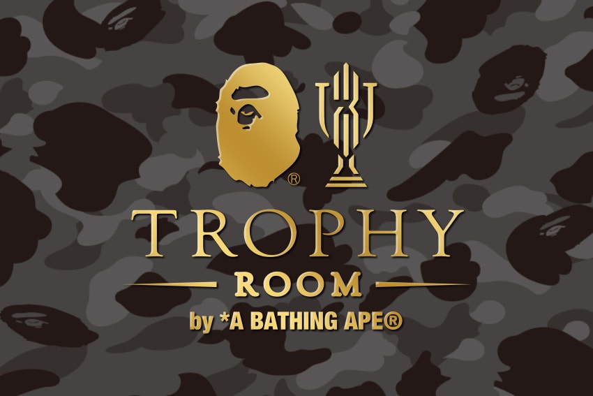 Trophy Room BAPE Collaboration Marcus Jordan Ape Heads Camo
