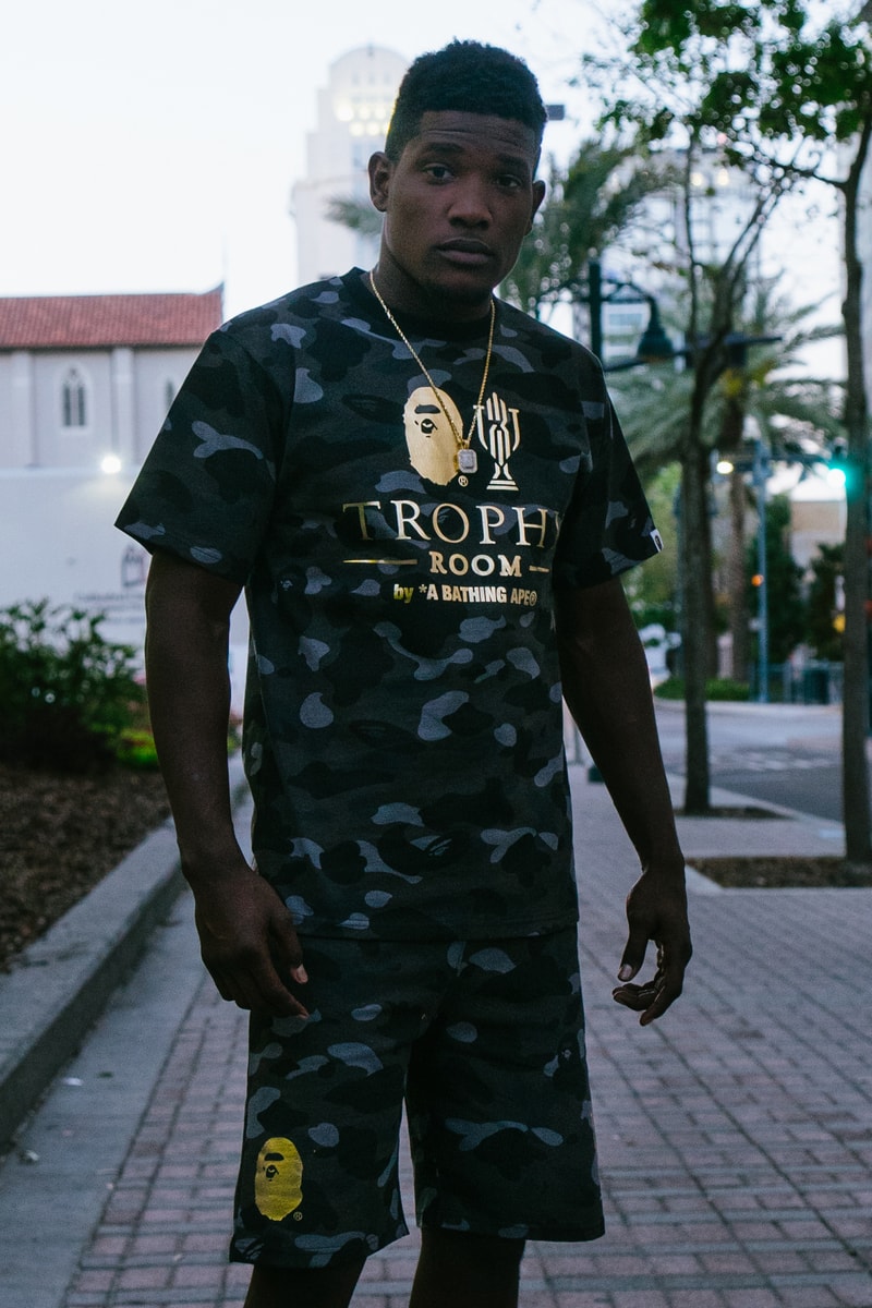 Trophy Room x BAPE Lookbook and Release Information