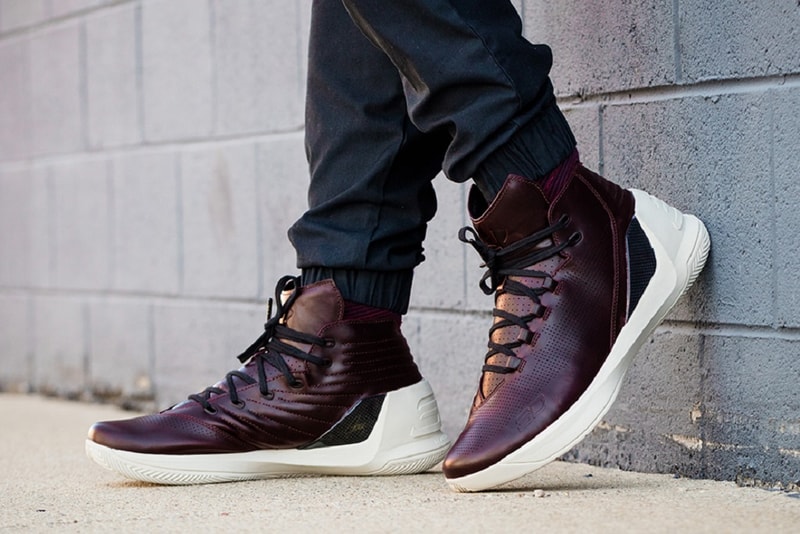 Under Armour UA South Carolina Curry 3 Lux Oxblood