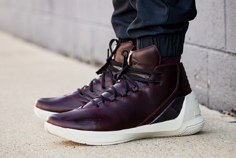 Under Armour UA South Carolina Curry 3 Lux Oxblood