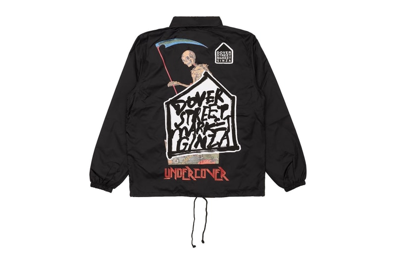UNDERCOVER Dover Street Market Ginza 5th Anniversary Chaos and Balance Reaper Jacket Back