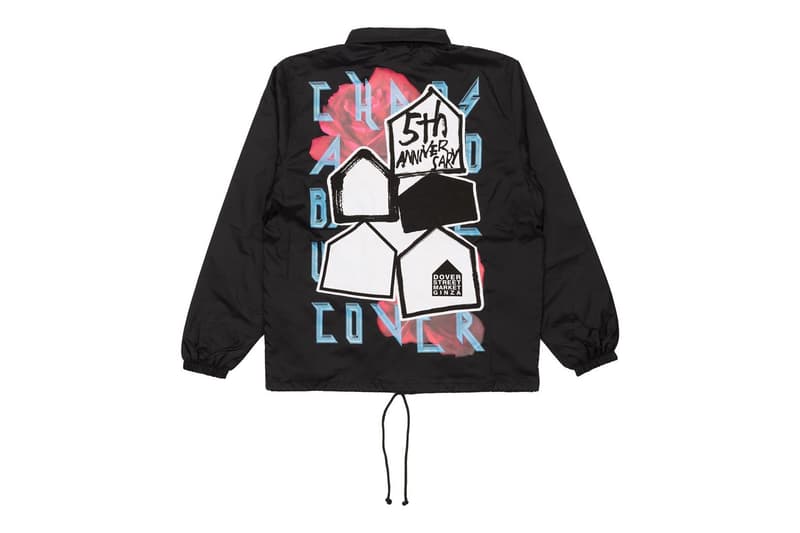 UNDERCOVER Dover Street Market Ginza 5th Anniversary Chaos and Balance Rose Jacket Back
