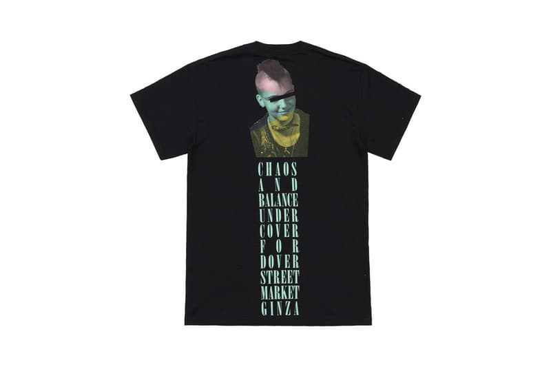 UNDERCOVER Dover Street Market Ginza 5th Anniversary Chaos and Balance Rocker T-Shirt Back
