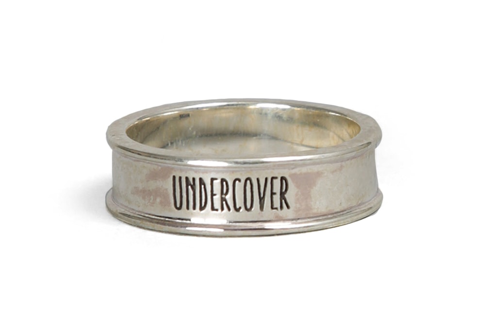 Jun Takahashi UNDERCOVER Simple Silver Ring