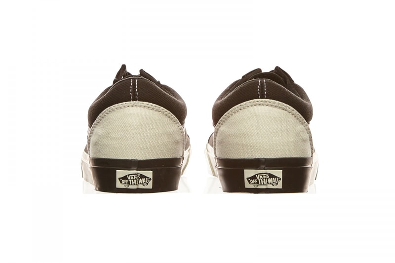 Vans Old Skool Color Block Brown And White