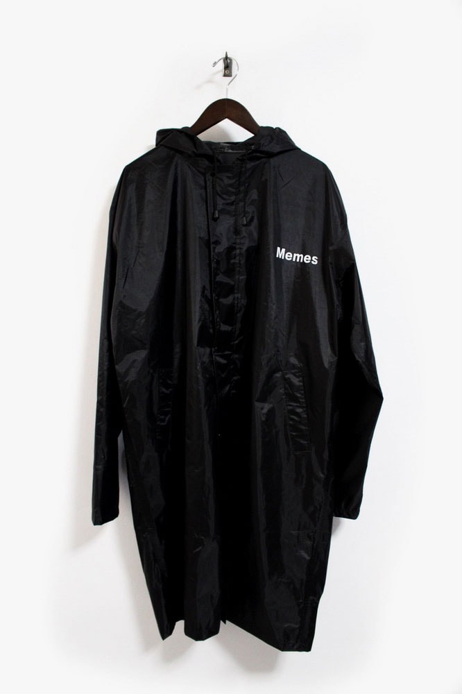 Vetememes Definition-Print Raincoat