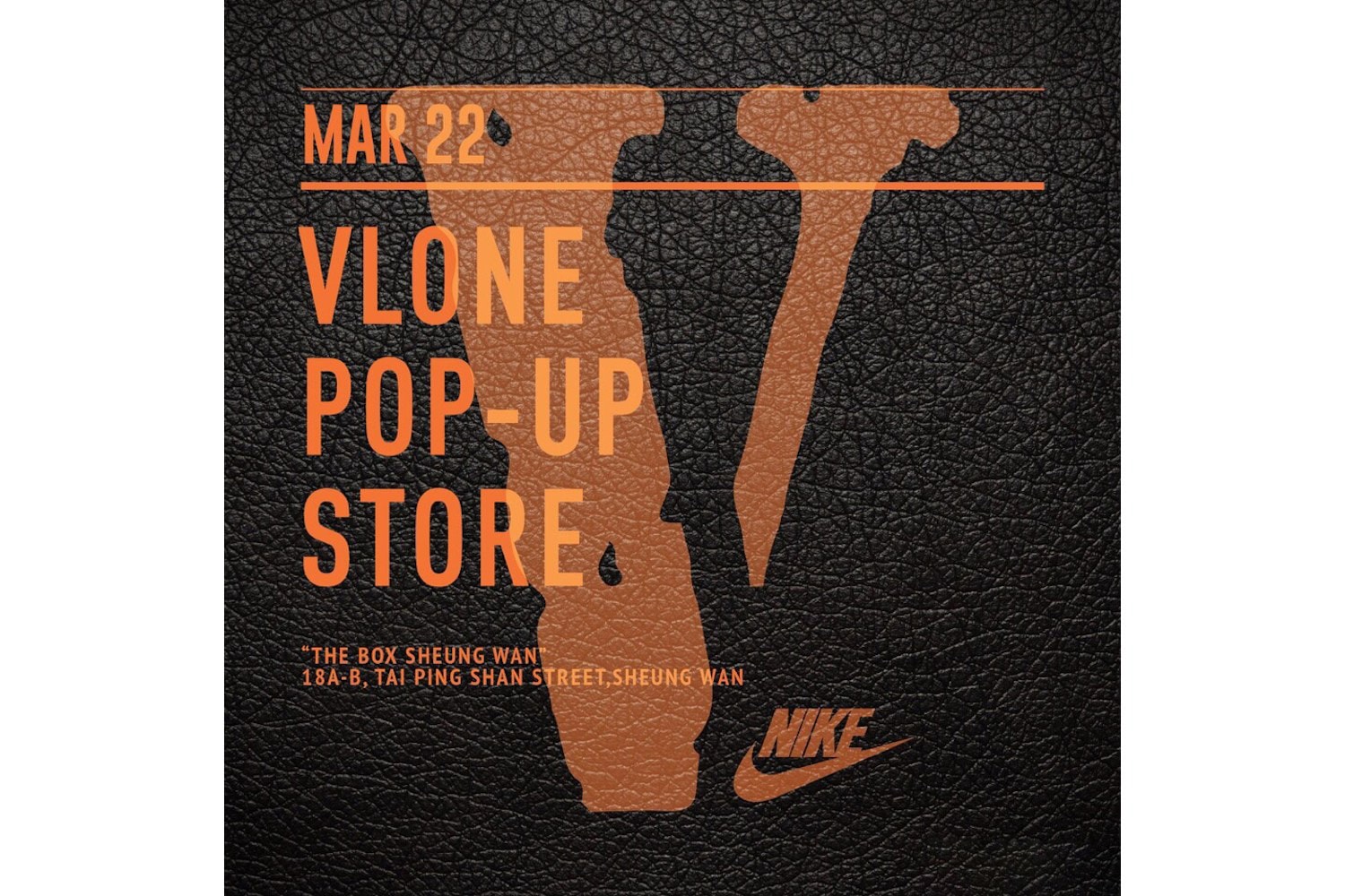 VLONE Hong Kong Pop-up Store Announcement