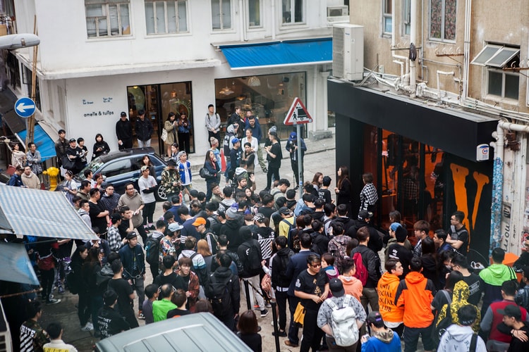 The VLONE Pop-Up in Hong Kong Brought out Resellers in the Masses