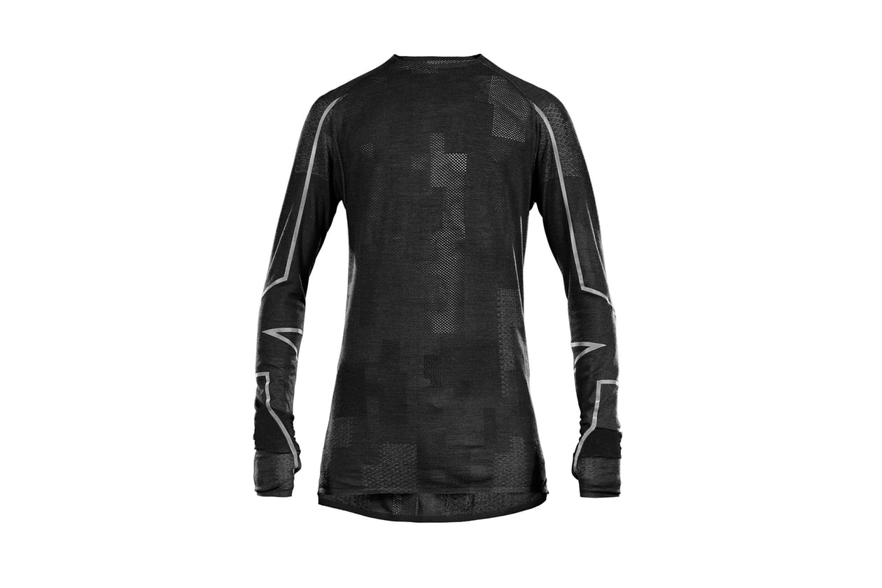 Y-3 SPORT 2017 Spring Summer Collection Approach Merino Rain Zip Jacket Tee Black 3M