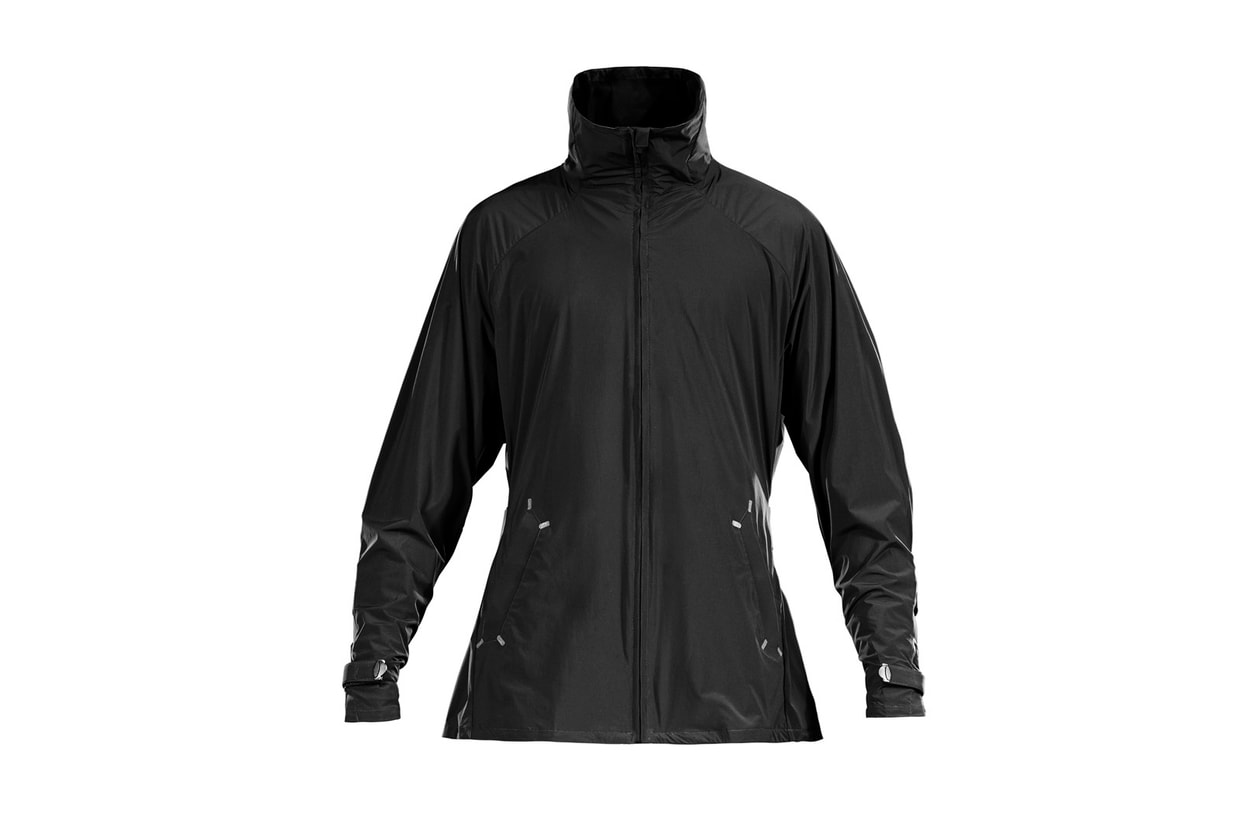 Y-3 SPORT 2017 Spring Summer Collection Approach Merino Rain Zip Jacket Tee Black 3M