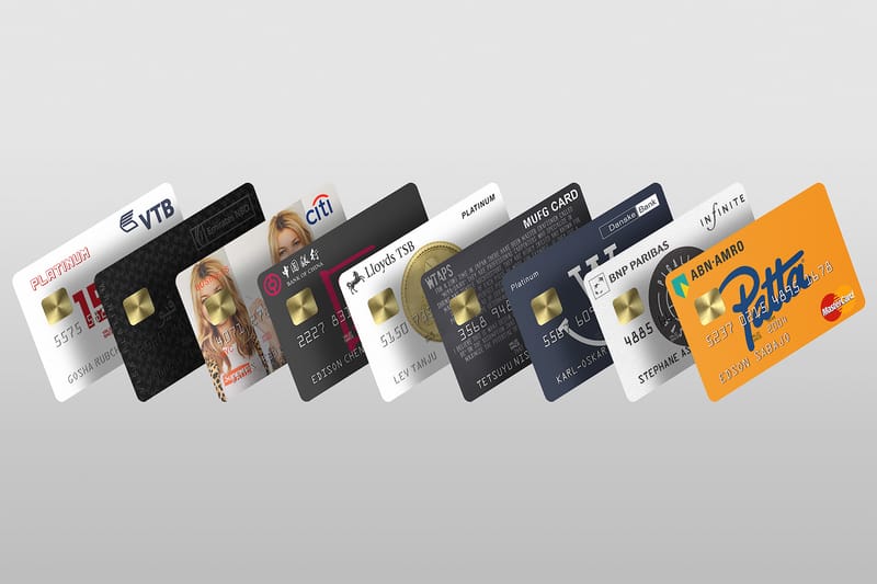 Streetwear Branded Credit Cards Imagined by Creative Agency Jungle Beige