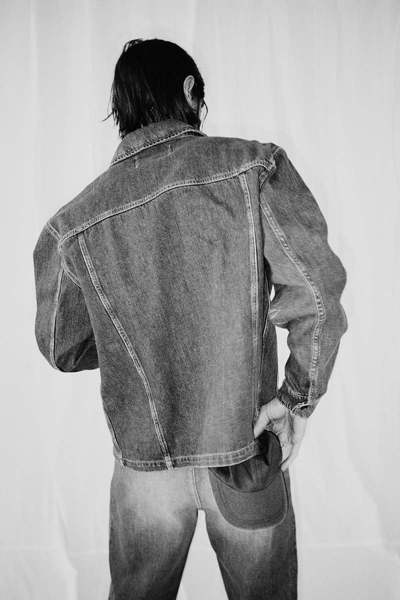 our legacy splash 2017 fall/winter denim jacket