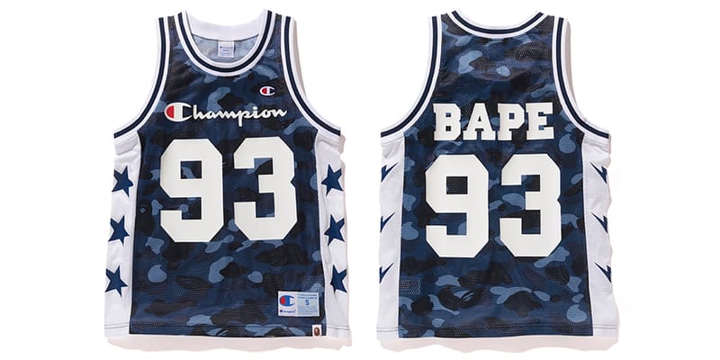 bape x champion shorts