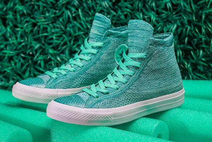 Converse Chuck Taylor All-Star x Nike Flyknit Teal Colorway