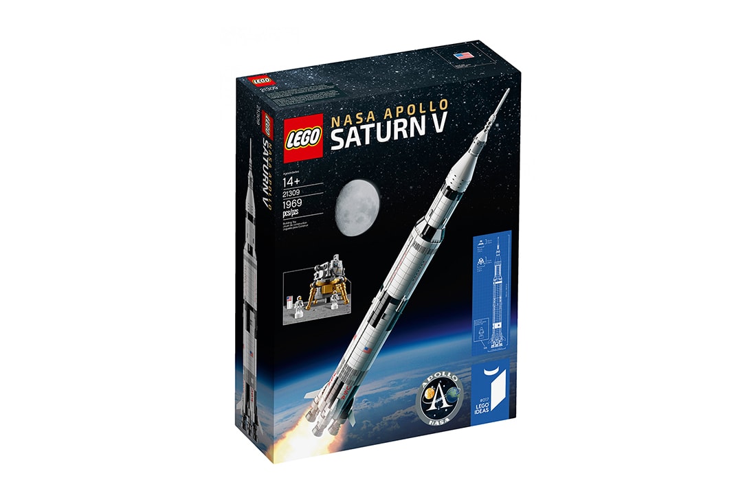 LEGO and NASA Create Apollo Saturn V Set Collection Spaceship Rocketship