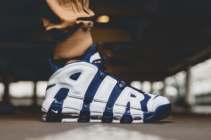 Nike men's air more uptempo olympic Clearance