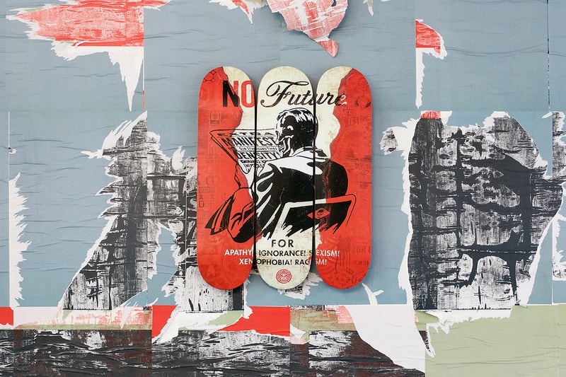 Ai Weiwei and Shepard Fairey The Skateroom Decks