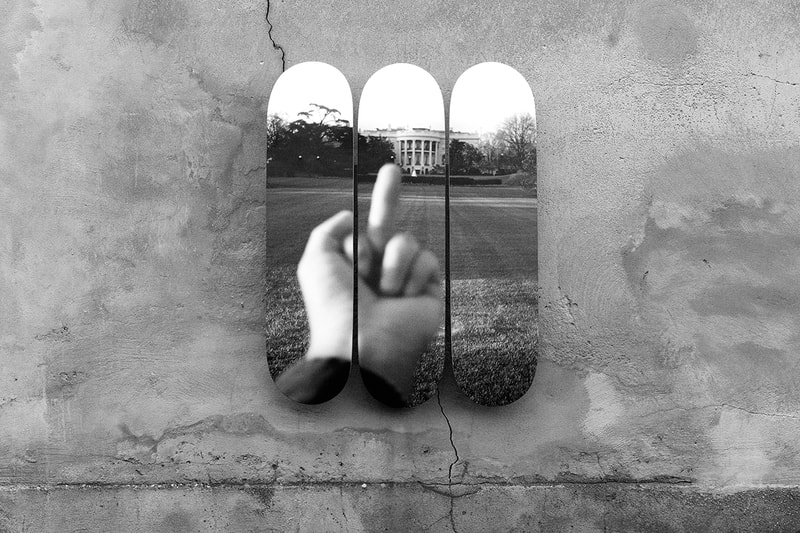 Ai Weiwei and Shepard Fairey The Skateroom Decks