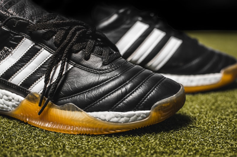 Shoe Surgeon adidas Copa Mundial Custom Cleat Football Soccer Basketball Three Stripes Leather BOOST sole