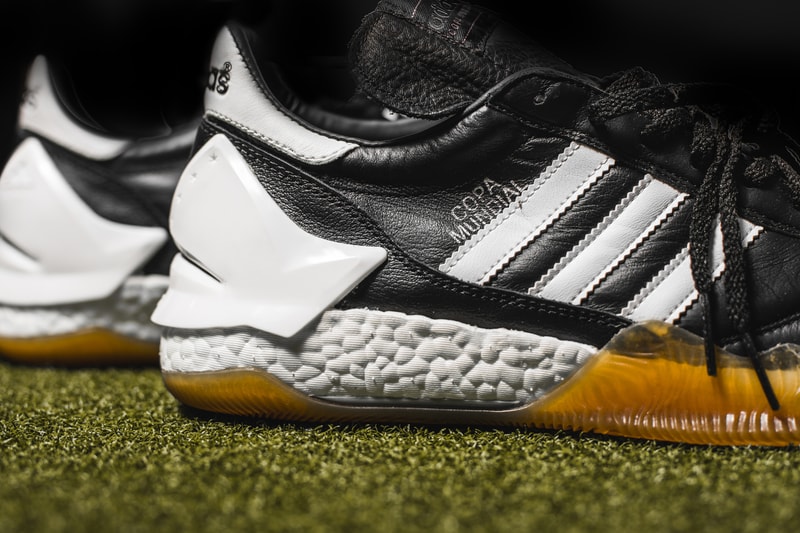 Shoe Surgeon adidas Copa Mundial Custom Cleat Football Soccer Basketball Three Stripes Leather BOOST sole