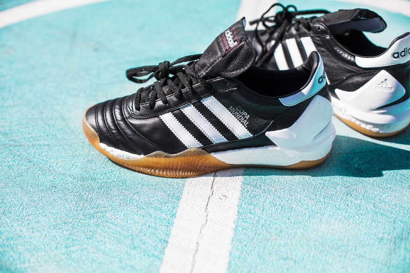 Shoe Surgeon adidas Copa Mundial Custom Cleat Football Soccer Basketball Three Stripes Leather BOOST sole