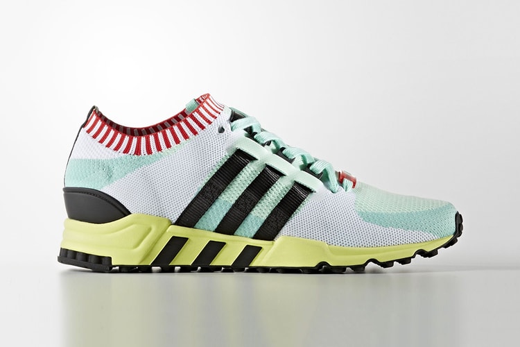 The adidas EQT Running Support 93 Primeknit Lightens up in Spring Hues