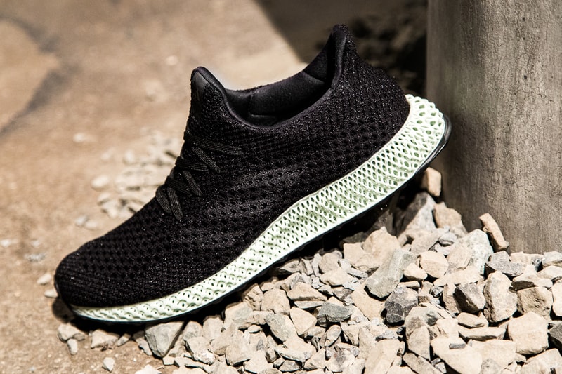 adidas Futurecraft 4D UltraBOOST Black Green Jeff Staple