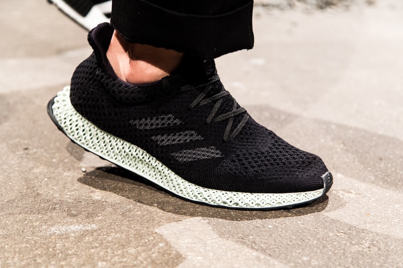 adidas Futurecraft 4D UltraBOOST Black Green Jeff Staple