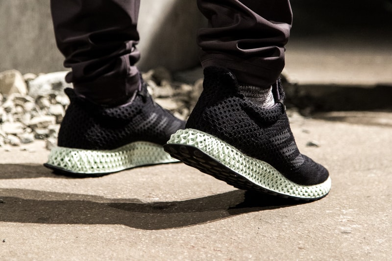 adidas Futurecraft 4D UltraBOOST Black Green Jeff Staple