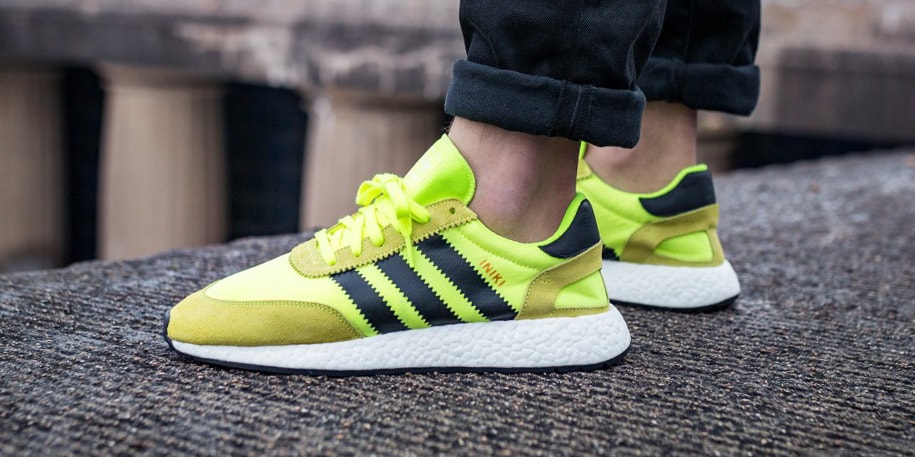 Adidas iniki runner sneaker yellow Clearance
