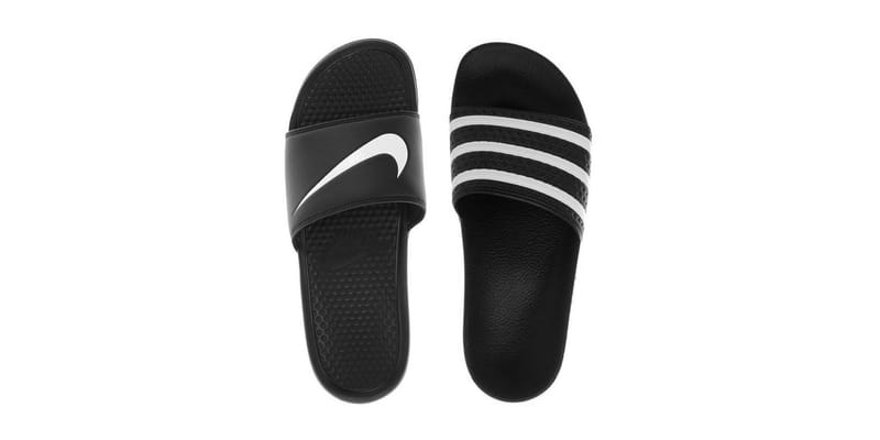 adidas and nike slides