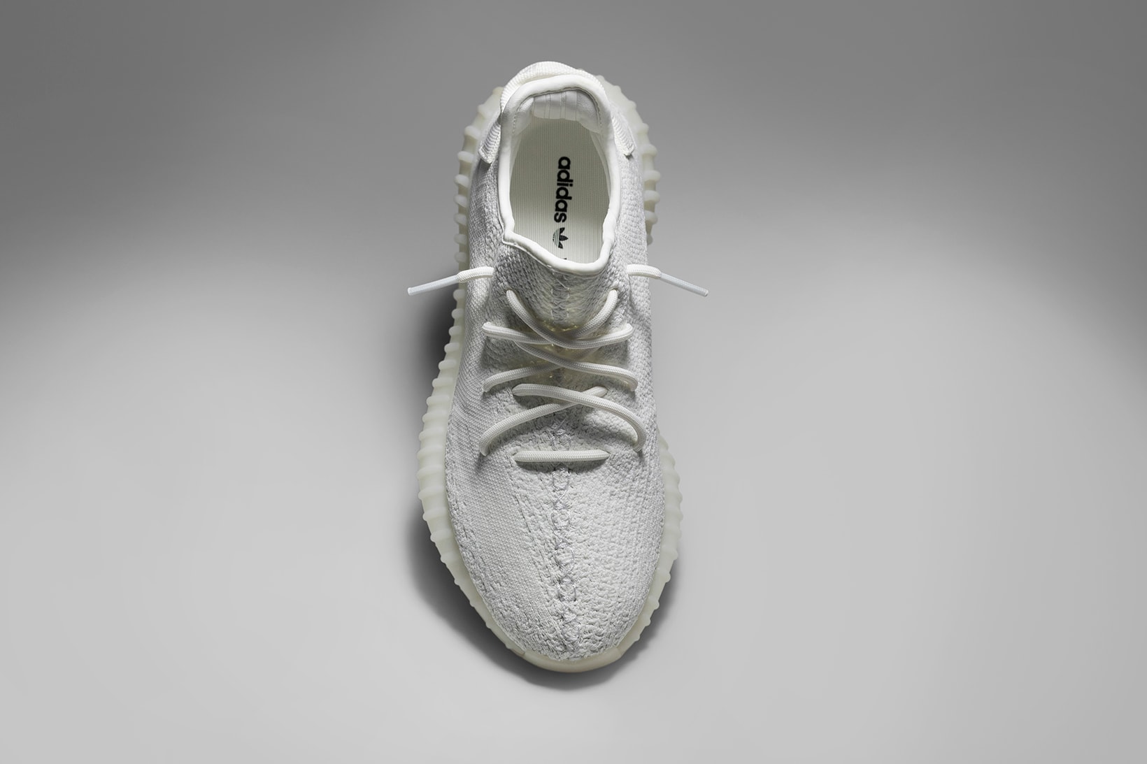 adidas Originals YEEZY BOOST 350 V2 Cream White GOAT All White Sneaker Kanye West