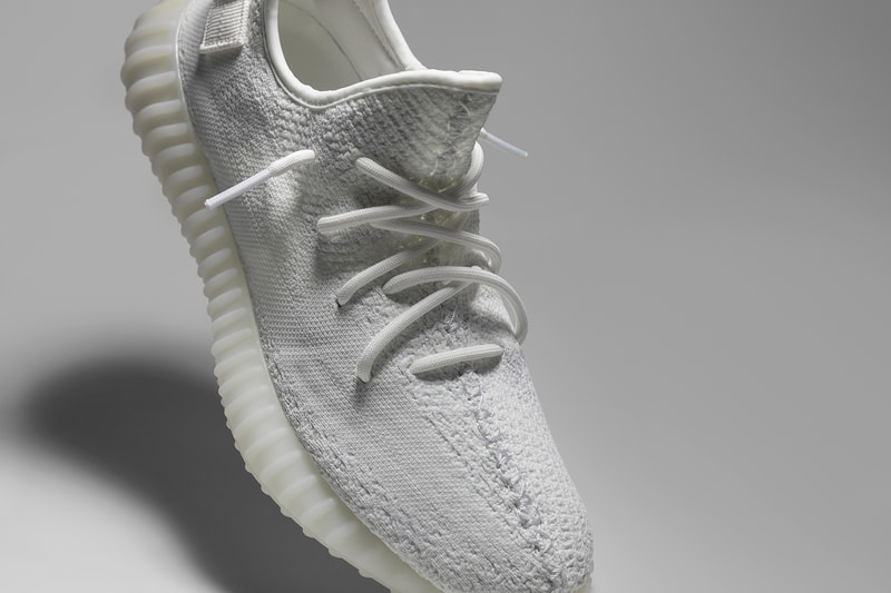 adidas Originals YEEZY BOOST 350 V2 Cream White GOAT All White Sneaker Kanye West