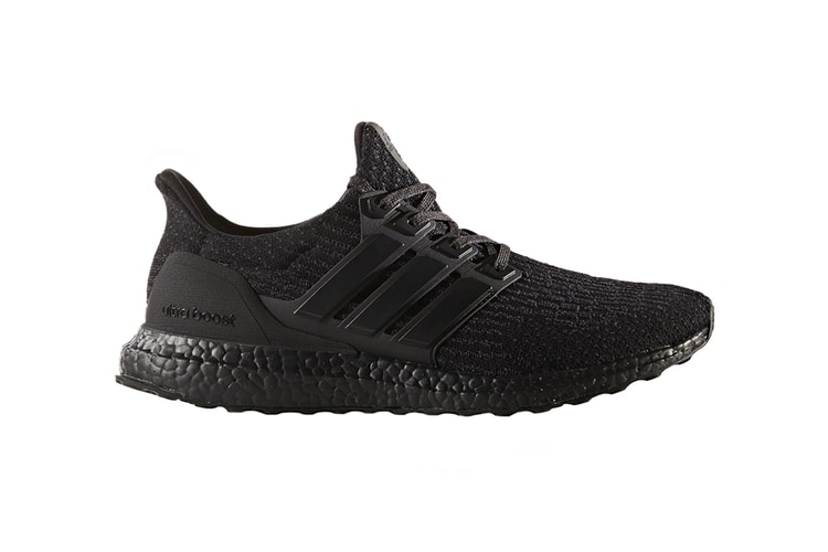 A Slightly Modified "Triple Black" adidas UltraBOOST 3.0 Has Surfaced