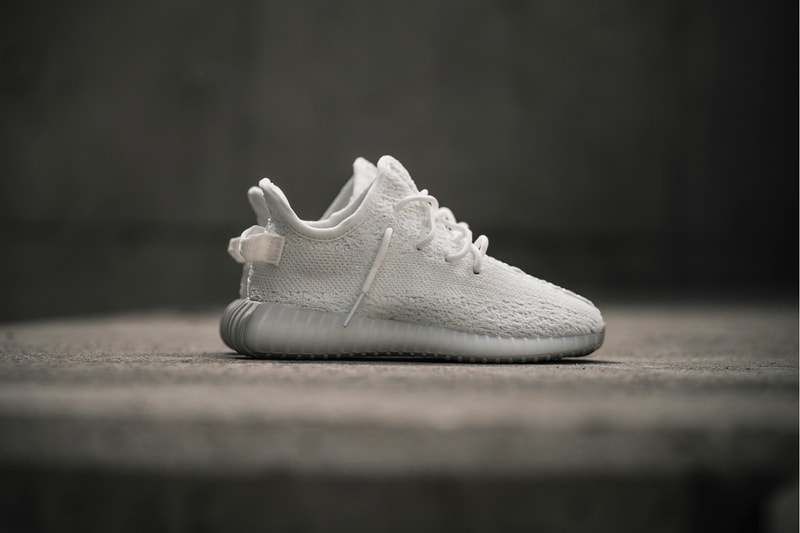 Kanye West adidas Originals YEEZY BOOST 350 V2 Cream White On Feet Closer Look