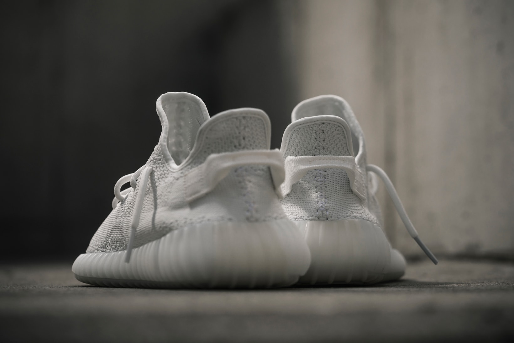 Kanye West adidas Originals YEEZY BOOST 350 V2 Cream White On Feet Closer Look