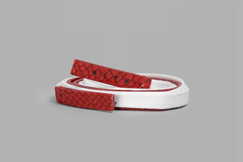 ALYX's Shoelace Belt Offers a Luxurious Pop of Color