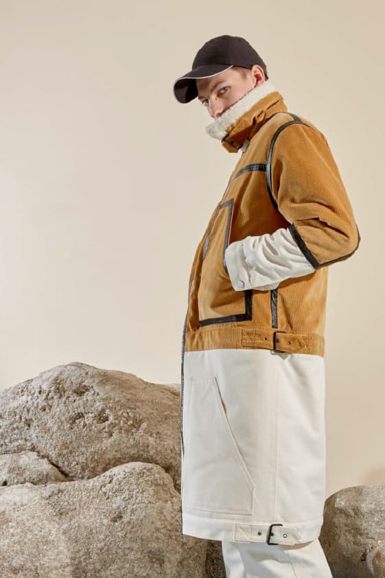 ANDREA CREWS 2017 Fall/Winter Lookbook Shearling Denim Maroussia Rebecq