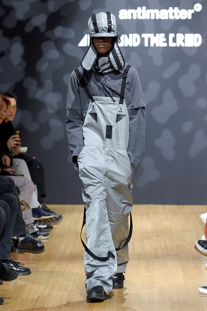 ANTIMATTER 2017 Fall Winter Grey Collection Seoul Fashion Week 2017