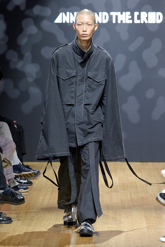 ANTIMATTER 2017 Fall Winter Grey Collection Seoul Fashion Week 2017