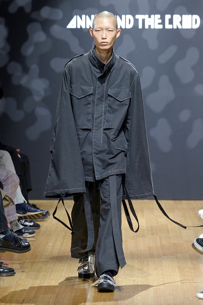 ANTIMATTER 2017 Fall Winter Grey Collection Seoul Fashion Week 2017