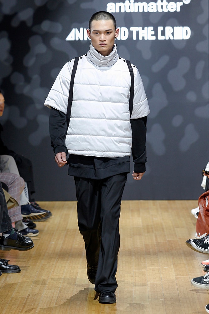 ANTIMATTER 2017 Fall Winter Grey Collection Seoul Fashion Week 2017
