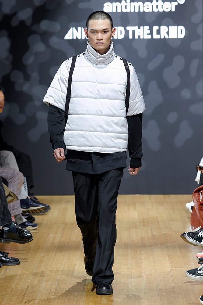 ANTIMATTER 2017 Fall Winter Grey Collection Seoul Fashion Week 2017