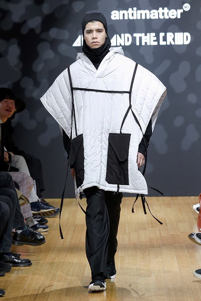 ANTIMATTER 2017 Fall Winter Grey Collection Seoul Fashion Week 2017