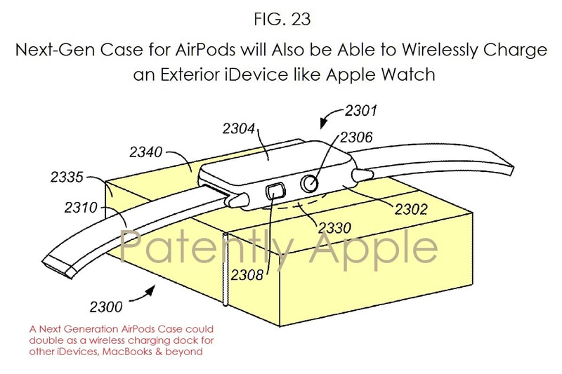 Apple Patents Waterproof, Wireless Charging AirPods Case