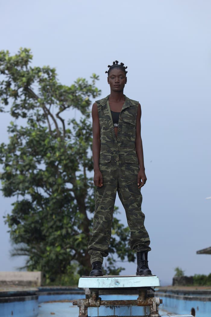 A$AP Ferg Traplord Uniform Africa Kids Military Camo White Black Yellow