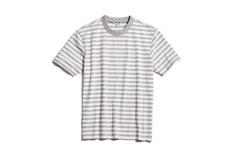 guess striped tee asap rocky